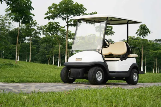 CE Approved 4 Wheels 4 Passengers Electric Golf Cart