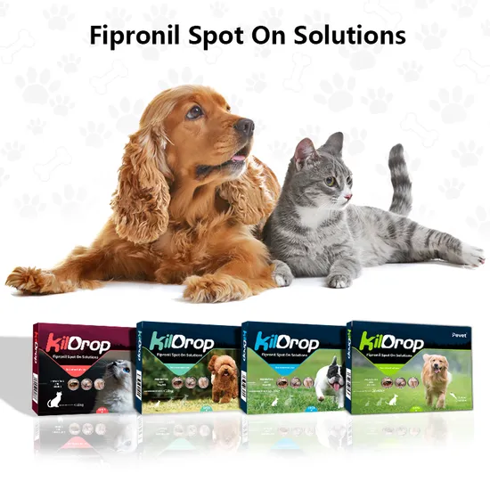 Easy to Administer Fipronil 0.5ml Pet Dewormer for Cats with a Weight Under 10kg 