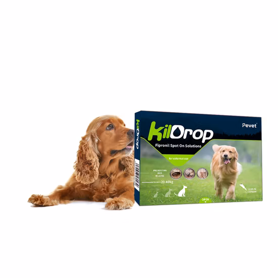 Fipronil Drops Pet Medicine Fast Acting Flea Medicine for Dogs Between 20kg and 40kg 