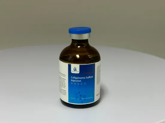 Synthetic Chemical Drugs Antibiotics Medicine Veterinary Pharmaceutical Raw Material Cefquinome Sulfate Injection 2.5% Treating Bacterial Infect Animal Medicine 
